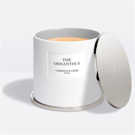 dior candle blue|dior candle osmanthus.